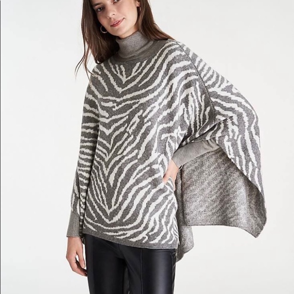 Ann Taylor sweater poncho